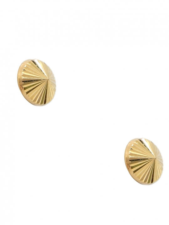 Polytimo Earrings made of Gold 9K with Diamond