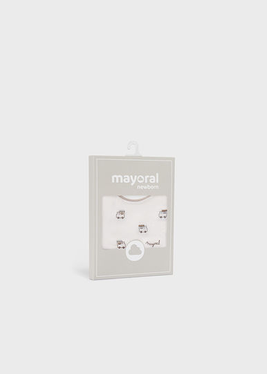 Mayoral Bavetă material textil Bej 2buc