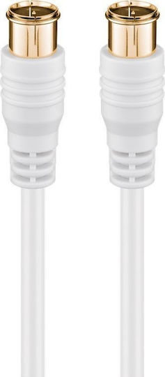 Goobay Καλώδιο До Сателитен F-Connector мъжки - Мъжки F-конектор 2.5м (62744)