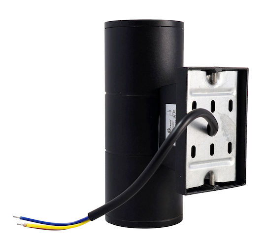Powertech Wall-Mounted Outdoor Light GU10 IP65 6.5x6.5x16εκ.
