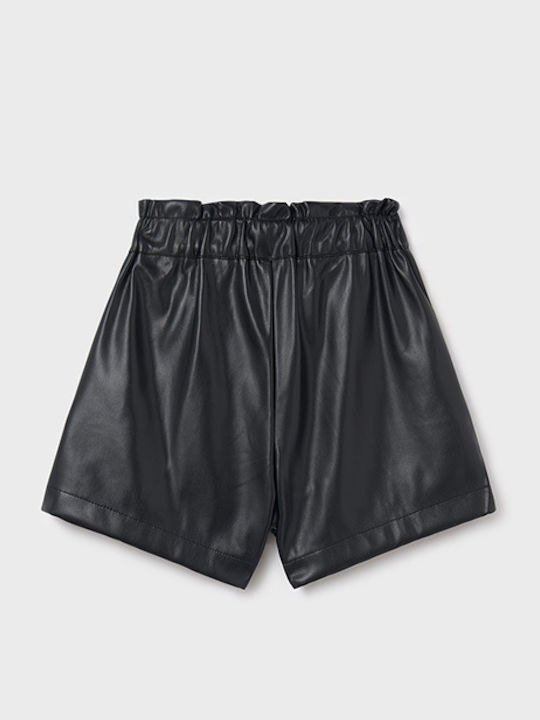 Șort/Salopetă Copii din Material Textil Negru