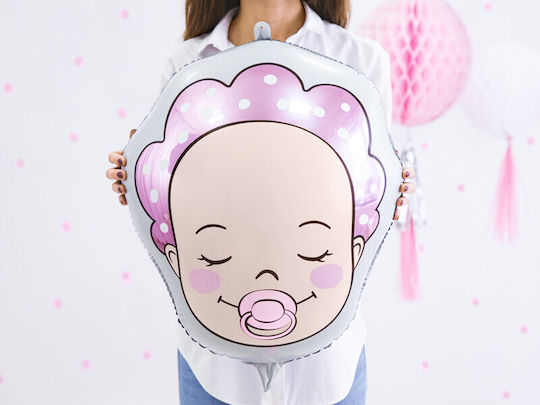 Foil Balloon Baby Girl 40x45cm Mix