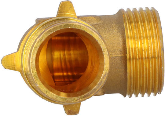 Uponor Pipe Elbow Fitting Brass
