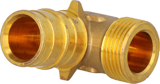 Uponor Pipe Elbow Fitting Brass