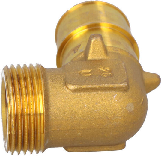 Uponor Pipe Elbow Fitting Brass