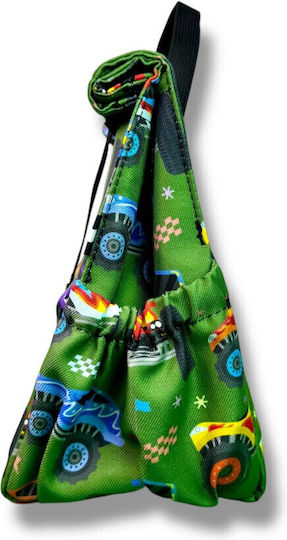 The Lunch Bags Kids Insulated Lunch Bag 5 Litre Monster Truck 21x16x24cm