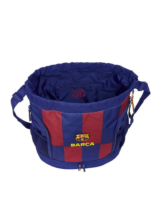 F.C. Barcelona School Bag Backpack Elementary, Elementary Blue 21.9Liters