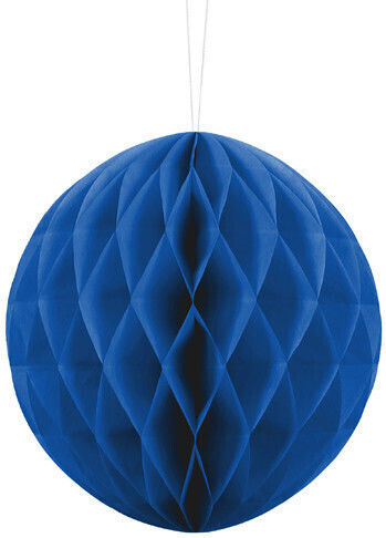 PartyDeco Papierball Hängendes Ornament für Party in Blau Farbe 1Stück 20Stück KB20-001
