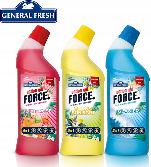 General Fresh Profesional Gel de curățare Toaletă cu aromă de Prospețime 1lt