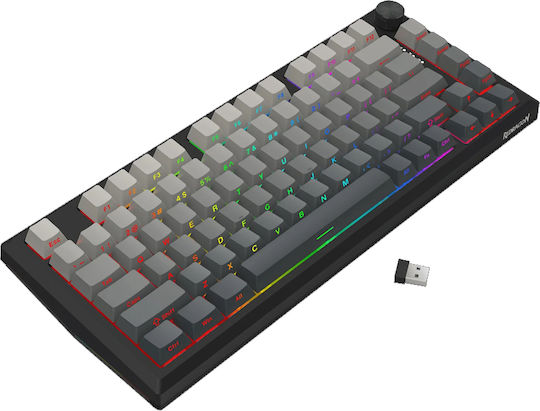 Redragon K687GG-RGB-PRO Wireless Gaming Mechanical Keyboard 65% with Custom Linear switches and RGB lighting (English US)