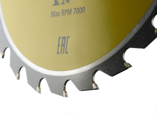 Stanley Δίσκος Κοπής Ξύλου με 24 Δόντια 210mm