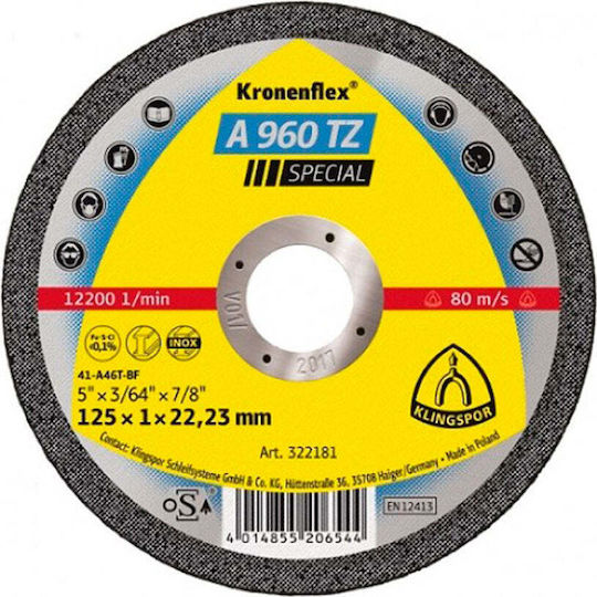 Klingspor Schneidscheibe Metall 125mm 25Stück
