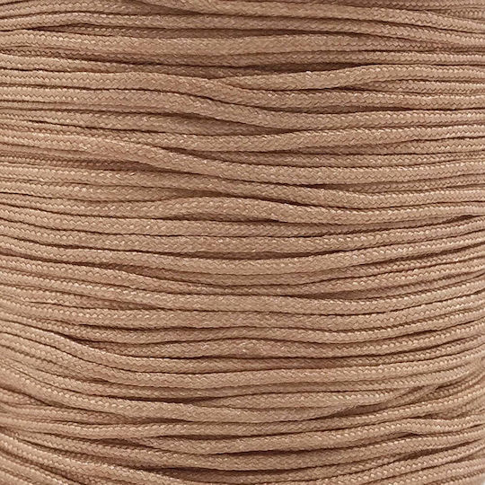 Schnürsenkel Aus Synthetischem Gewebe Makramee Bronze 1mm 50m 13-20