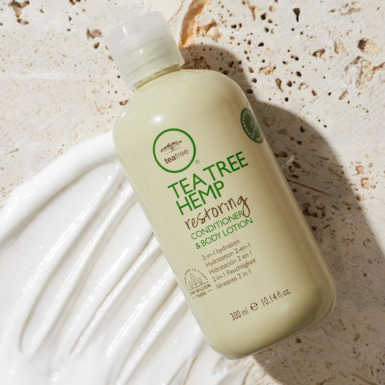 Paul Mitchell Tea Tree Hemp Restoring Conditioner Reconstruction/Nourishment for Thin Hair 300ml