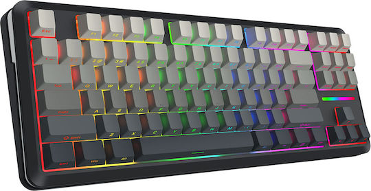 Redragon K734SP-RGB-PRO Ασύρματο Gaming Μηχανικό Πληκτρολόγιο 75% με RGB φωτισμό (Αγγλικό US)