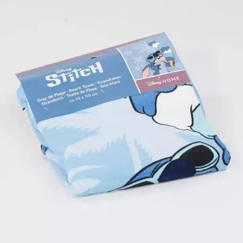 Disney Lilo Stitch Ice Cream Beach Towel Dot 55x110 Cm Fast Dry Multicolour