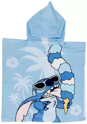 Disney Lilo Stitch Ice Cream Beach Towel Dot 55x110 Cm Fast Dry Multicolour