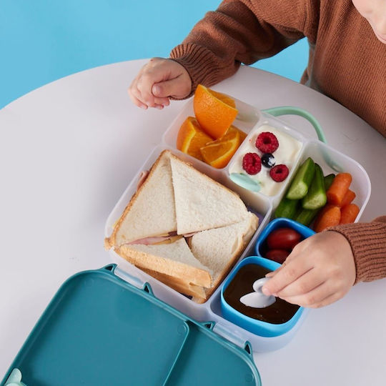 B.Box Lunchbox Plastik Kinder Lebensmittelbehälter 2Es Türkis