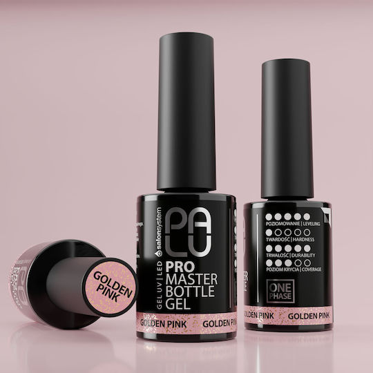 Palu Хибриден Лак за Нокти Golden Pink 11мл 11гр 1бр