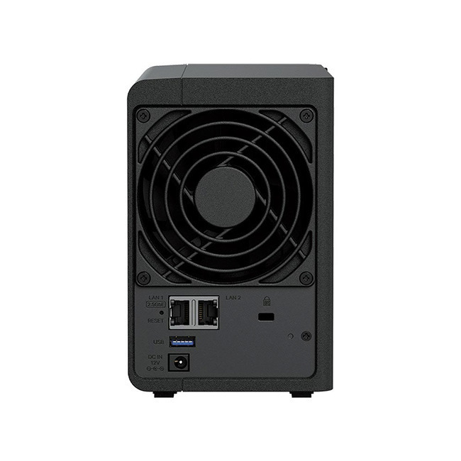 Synology DiskStation NAS Tower με 2 θέσεις για HDD/SSD και 2 θύρες Ethernet (DS225+)