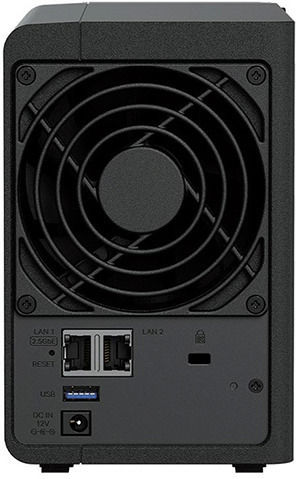 Synology DiskStation DS225+ NAS Tower με 2 θέσεις για HDD/SSD και 2 θύρες Ethernet