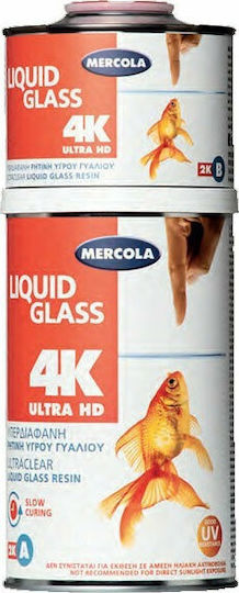 Mercola 4K Ultra HD Ρητίνη Δύο Συστατικών UV Resistant 12kg