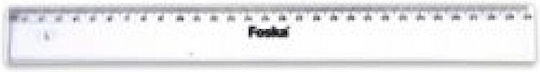 Foska Lineal Kunststoff Transparent 20cm