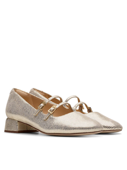 Shine Gold Pumps Mehrfarbig