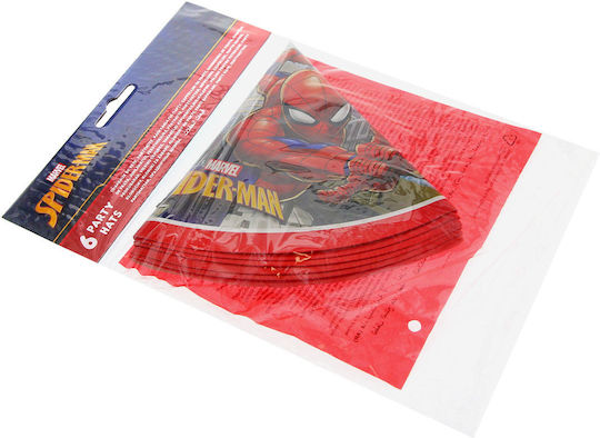 Procos Spiderman Crime Fighter Капачета Spiderman 6бр