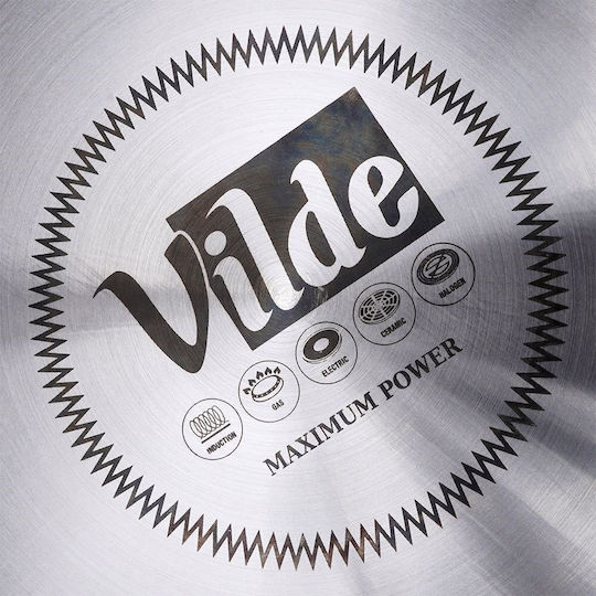 Vilde Кетъл с Чаша Неръждаем Черен 2500ml