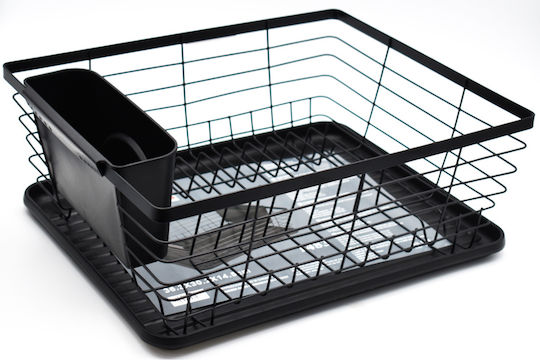 Brunbeste Metallic Black Sink Strainer 36x30x14.5cm