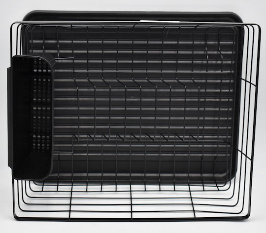 Brunbeste Metallic Black Sink Strainer 36x30x14.5cm