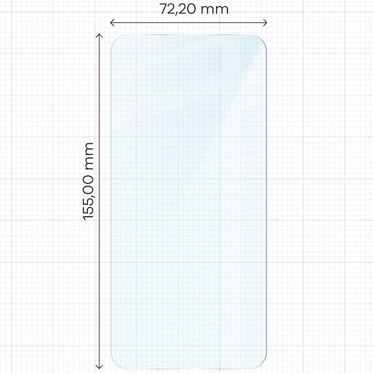 Bizon Glass Clear 2 Tempered Glass Galaxy S25 Plus S24 Plus