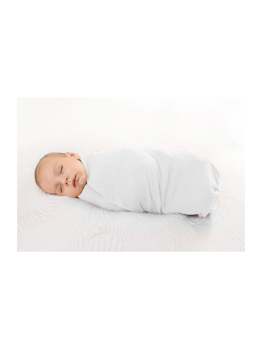Matex Blanket Cot Muslin Cotton Beige 80x120cm