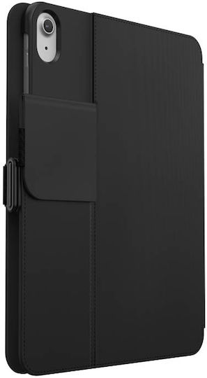 Speck Balance Folio Ipad 10.9" 2022 Case Microban Coating W Magnet & Stand Up Black