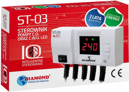 Diamond Pump Controller Central Heating Domestic Hot Water Led 230v St-03