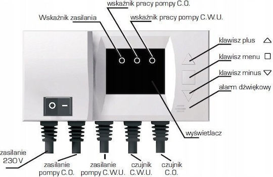 Diamond Pump Controller Central Heating Domestic Hot Water Led 230v St-03