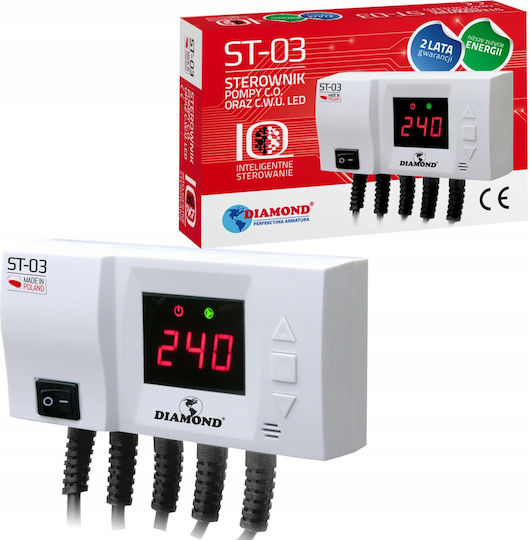 Diamond Pump Controller Central Heating Domestic Hot Water Led 230v St-03