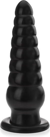 giant anal plug 2021 Huge Hollow Anal Plug In Black main image 1
