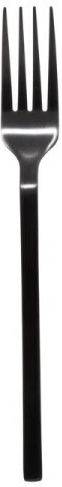 Atmosphera Modern Wood Cutlery Set Black 24pcs