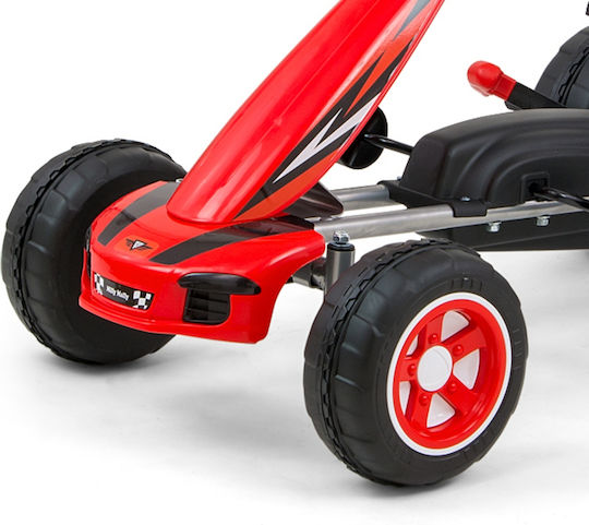 Viper Go-Kart Einsitzer mit Pedal Rote Für 3+ Jahre
