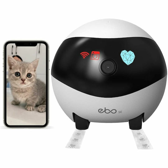 Enabot EBO SE IP Überwachungskamera Wi-Fi Full HD 1080p Batteriebetrieben mit Zwei-Wege-Kommunikation