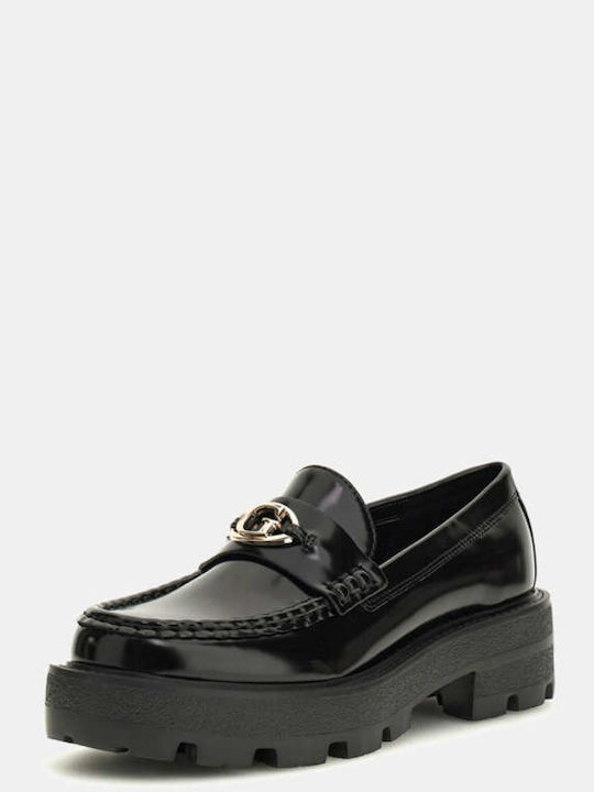 Yanika Women's Moccasins in Black Color