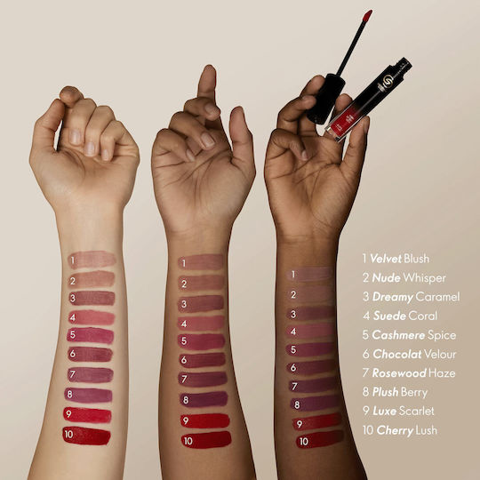 Oriflame Lang anhaltend Flüssig Lippenstift Matt Rosewood Haze 3.5ml
