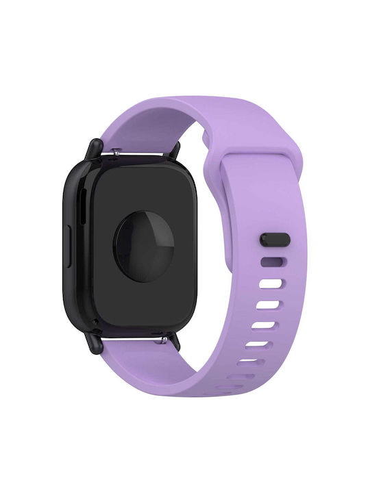 Silicone Tragbare Bänder Smartwatch Bizon Strap Watch Silicone Pro H Quickrelease 22 Mm Lila