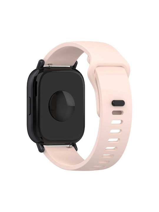 Silicone Tragbare Bänder Smartwatch Bizon Strap Watch Silicone Pro H Quickrelease 22 Mm Rosa