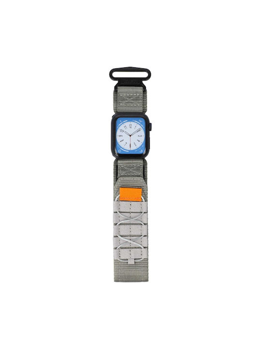 Curea Sport Bizon Pentru Ceas Adventure Apple Watch 38 40 41 42 Mm Gri