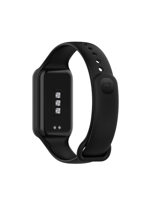 Bizon Strap + Case Watch Dots Xiaomi Redmi Smart Band 2 Xiaomi Mi Band 8 Active Black