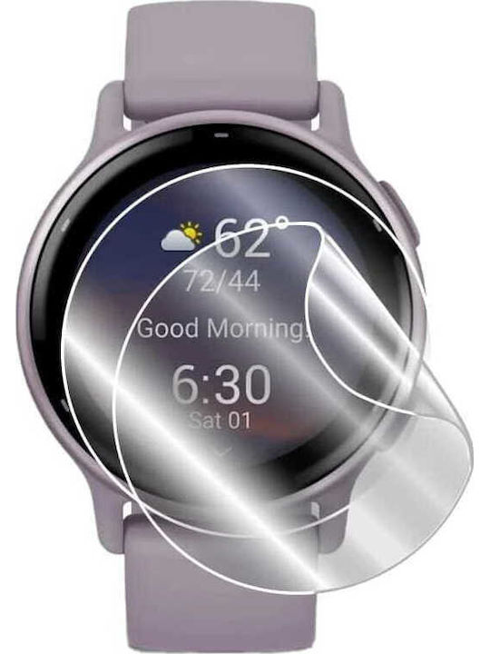 Bizon Glass Watch Hydrogel Protecție Ecran Garmin Vivoactive 5 2 Bucăți
