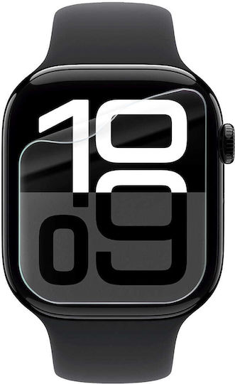 Bizon Стъклен Хидрогелен Протектор За Екран За Часовник Apple Watch 10 46mm 2 Броя